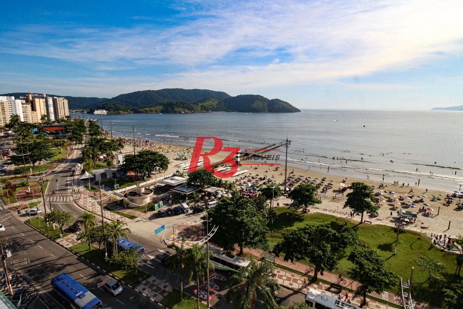 Apartamento com 3 dormitórios à venda, 160 m² por R$ 970.000,00 - Aparecida - Santos/SP