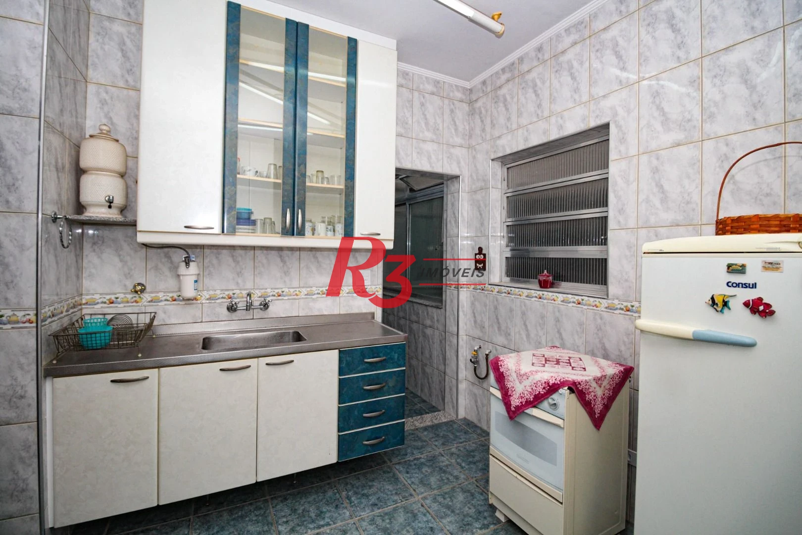 Apartamento com 3 dormitórios à venda, 160 m² por R$ 970.000,00 - Aparecida - Santos/SP
