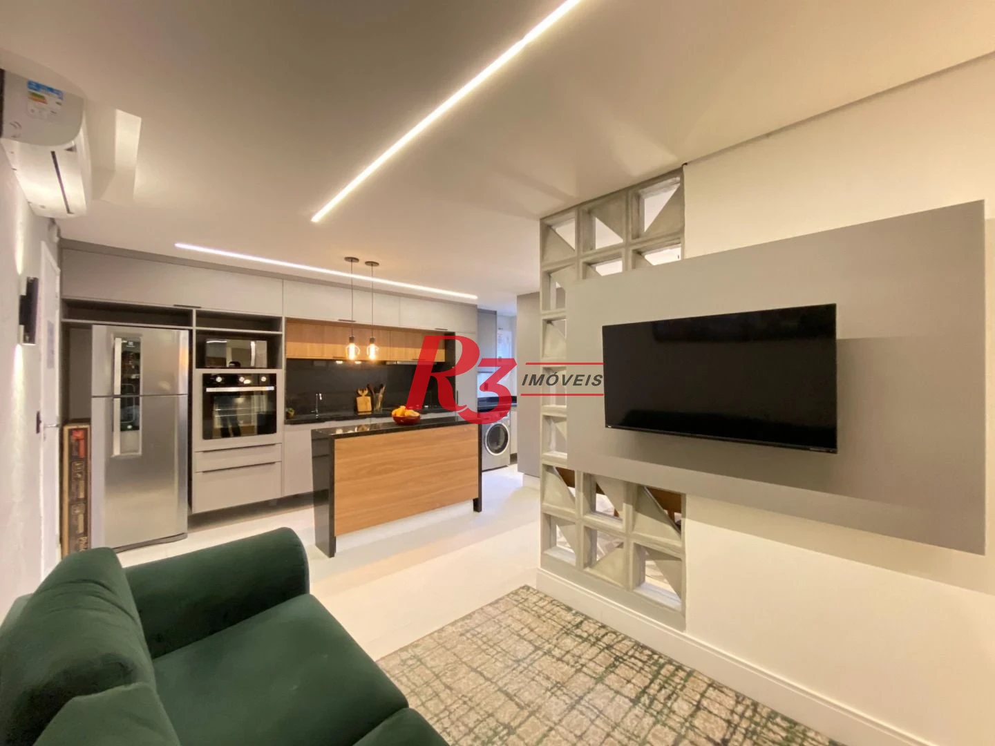 Apartamento com 2 dormitórios à venda, 55 m² - Campo Grande - Santos/SP