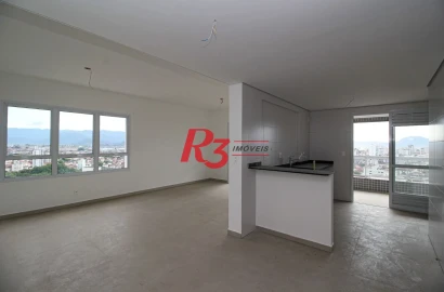 Apartamento Duplex com 3 dormitórios à venda, 162 m² por R$ 1.791.570,00 - Boqueirão - Santos/SP