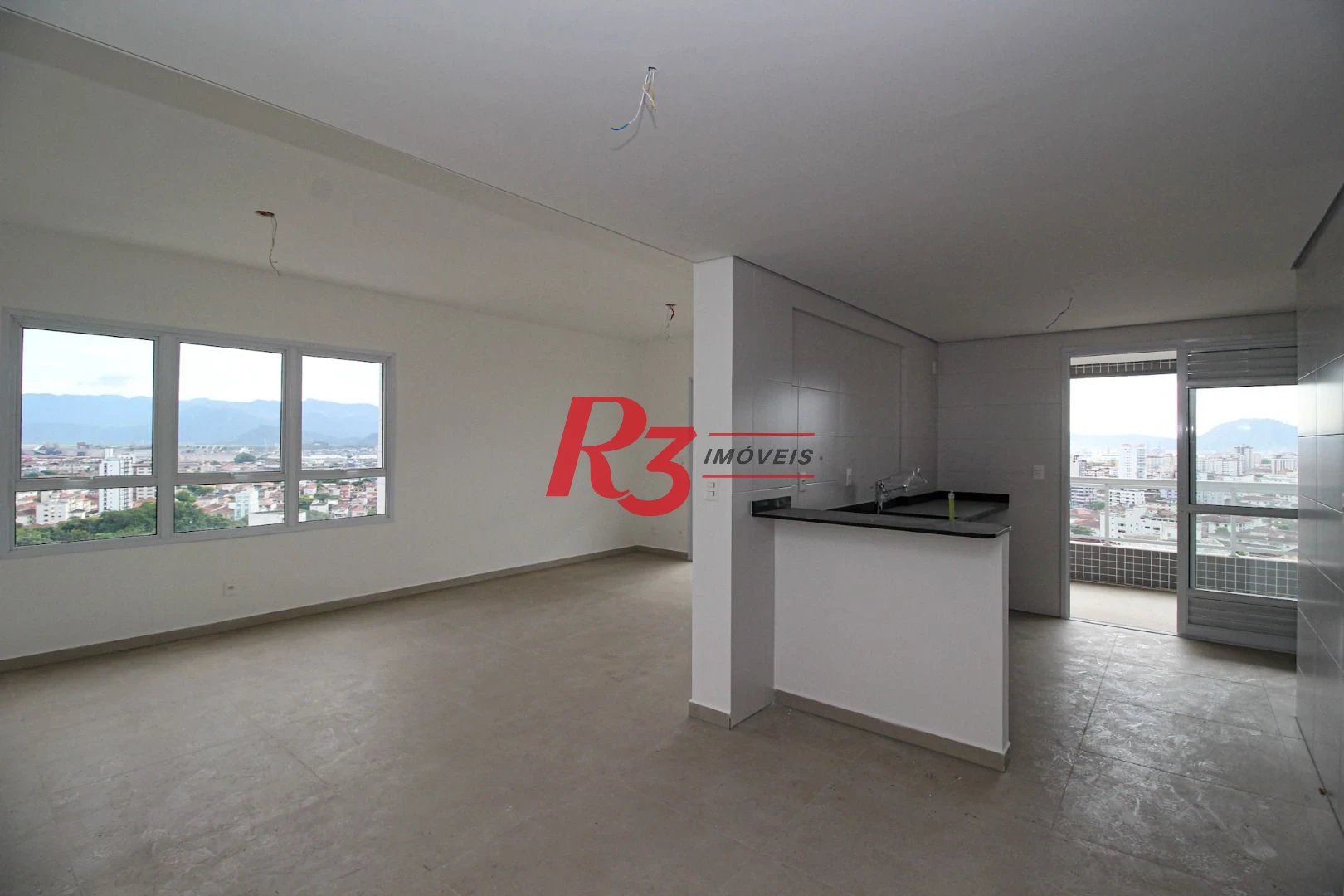 Apartamento Duplex com 3 dormitórios à venda, 162 m² por R$ 1.791.570,00 - Boqueirão - Santos/SP