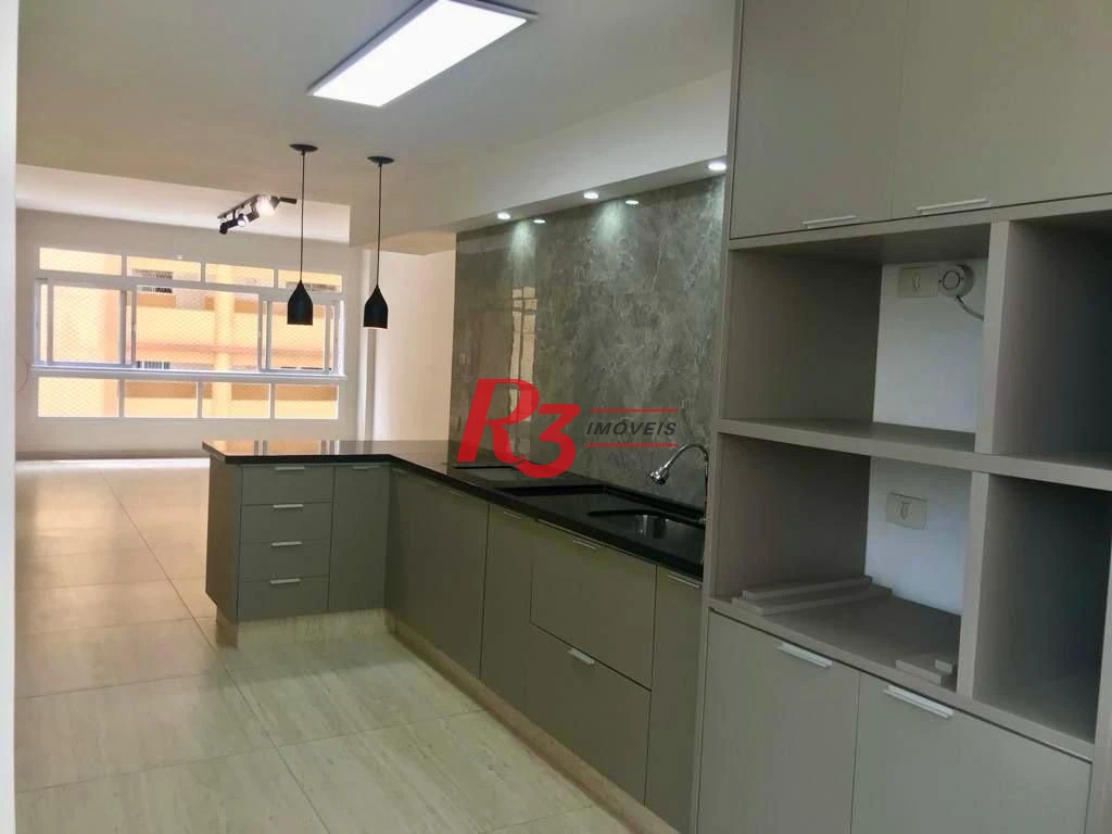 Apartamento à venda, 140 m² por R$ 950.000,00 - José Menino - Santos/SP