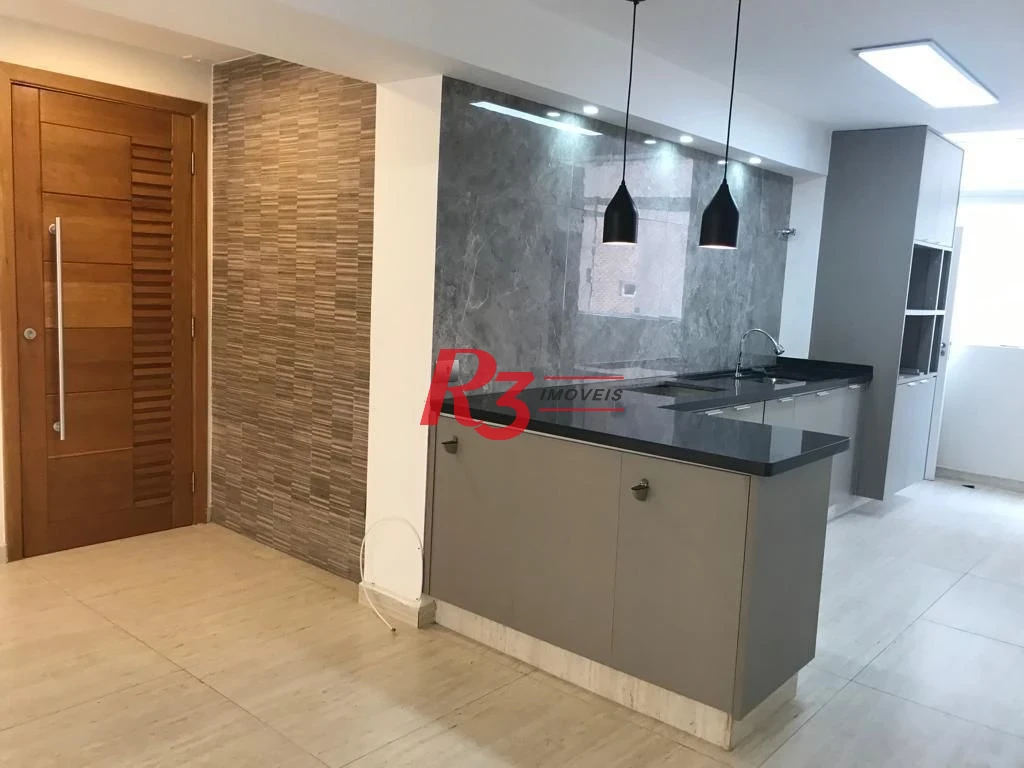 Apartamento à venda, 140 m² por R$ 950.000,00 - José Menino - Santos/SP