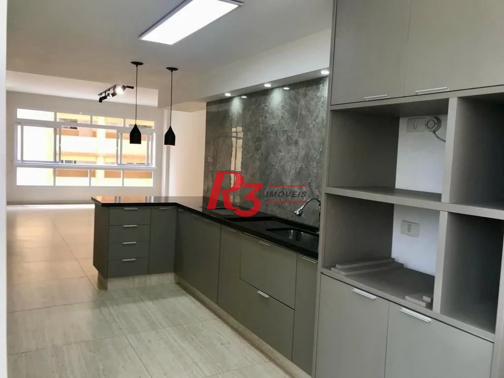 Apartamento à venda, 140 m² por R$ 950.000,00 - José Menino - Santos/SP