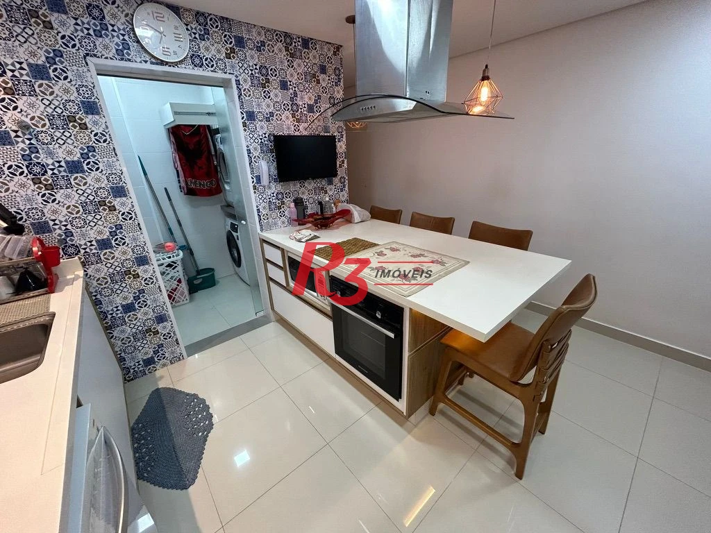 Apartamento Duplex à venda, 128 m² por R$ 1.200.000,00 - Encruzilhada - Santos/SP