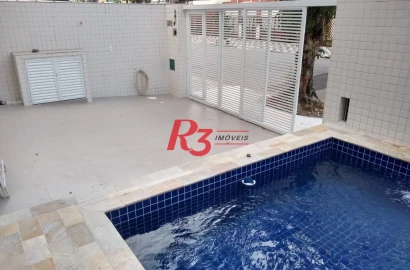 Sobrado com 3 dormitórios à venda, 100 m² por R$ 1.050.000,00 - Embaré - Santos/SP
