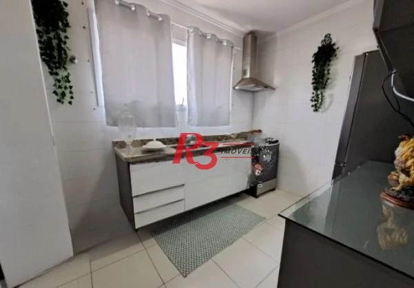 Apartamento com 1 dormitório à venda, 60 m² por R$ 430.000,00 - Vila Matias - Santos/SP