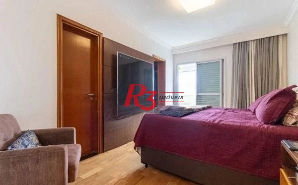 Apartamento à venda, 211 m² por R$ 3.150.000,00 - Embaré - Santos/SP