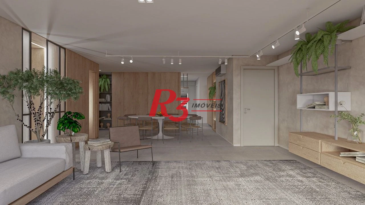 Apartamento à venda, 185 m² por R$ 2.430.000,00 - Boqueirão - Santos/SP
