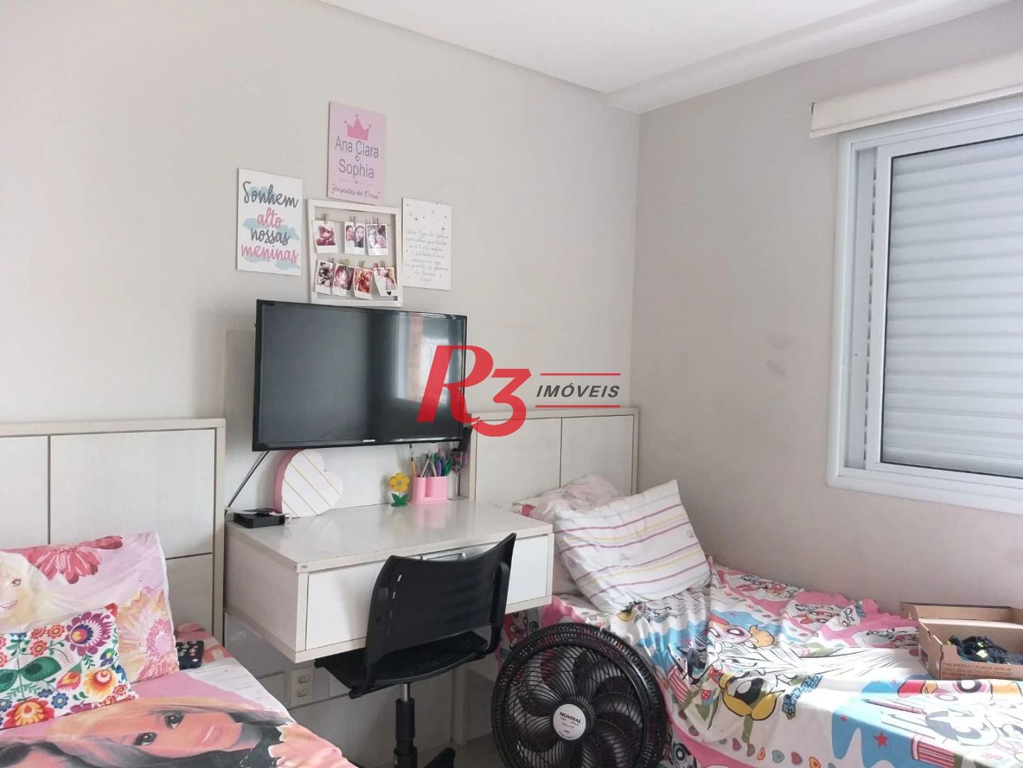 Apartamento com 3 dormitórios à venda, 130 m² por R$ 1.900.000,00 - Gonzaga - Santos/SP