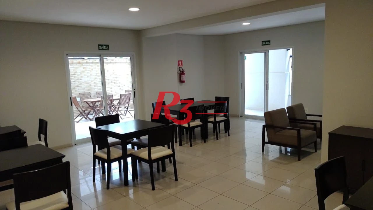Apartamento Garden com 3 dormitórios à venda, 205 m² por R$ 2.290.000,00 - Gonzaga - Santos/SP
