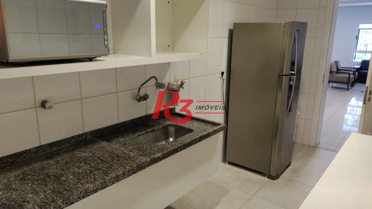 Apartamento Garden com 3 dormitórios à venda, 205 m² por R$ 2.290.000,00 - Gonzaga - Santos/SP
