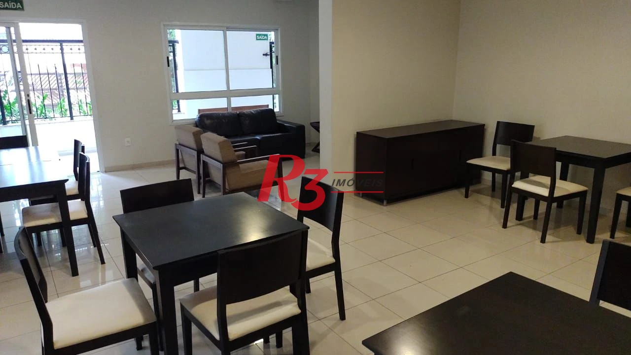 Apartamento Garden com 3 dormitórios à venda, 205 m² por R$ 2.290.000,00 - Gonzaga - Santos/SP