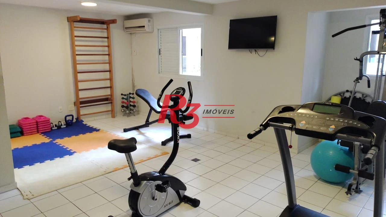 Apartamento Garden com 3 dormitórios à venda, 205 m² por R$ 2.290.000,00 - Gonzaga - Santos/SP