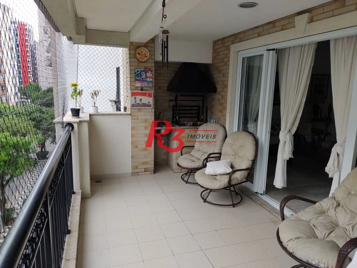 Apartamento Garden com 3 dormitórios à venda, 205 m² por R$ 2.290.000,00 - Gonzaga - Santos/SP