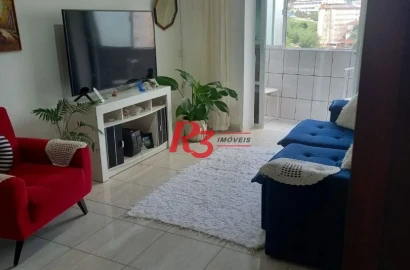 Apartamento com 1 dormitório à venda, 70 m² por R$ 240.000,00 - Itararé - São Vicente/SP