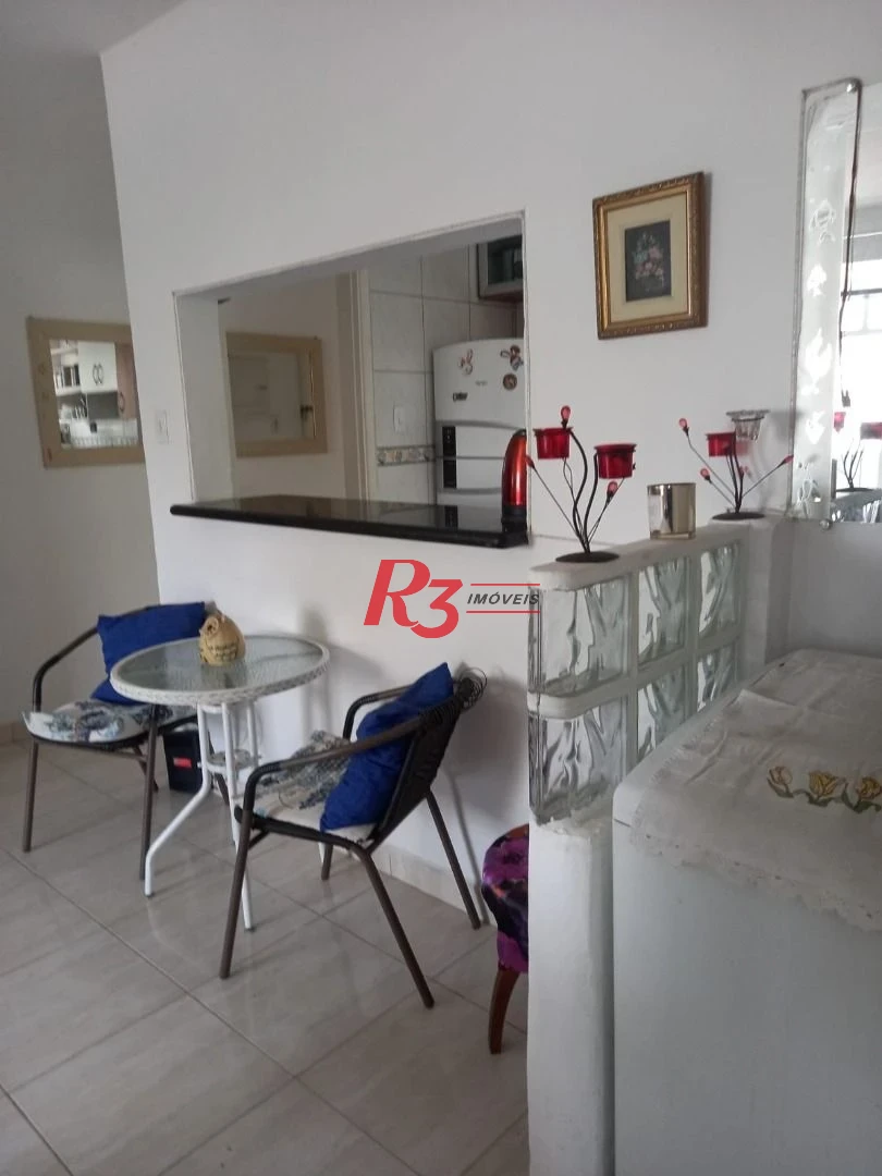 Apartamento com 1 dormitório à venda, 70 m² por R$ 240.000,00 - Itararé - São Vicente/SP