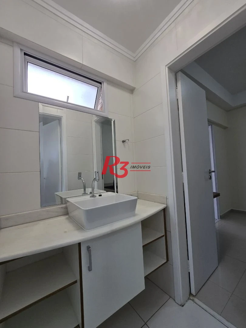 Apartamento com 3 dormitórios à venda, 110 m² por R$ 1.480.000,00 - Gonzaga - Santos/SP