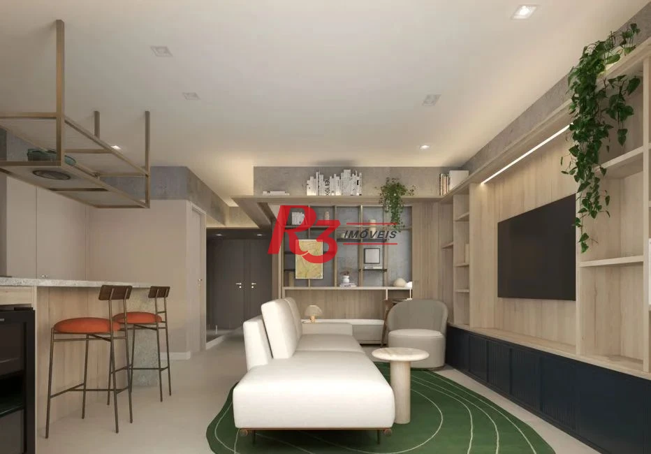 Apartamento à venda, 81 m² por R$ 744.022,13 - Centro - São Vicente/SP