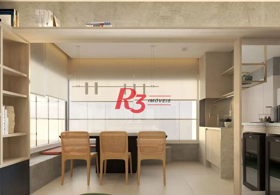 Apartamento à venda, 81 m² por R$ 744.022,13 - Centro - São Vicente/SP