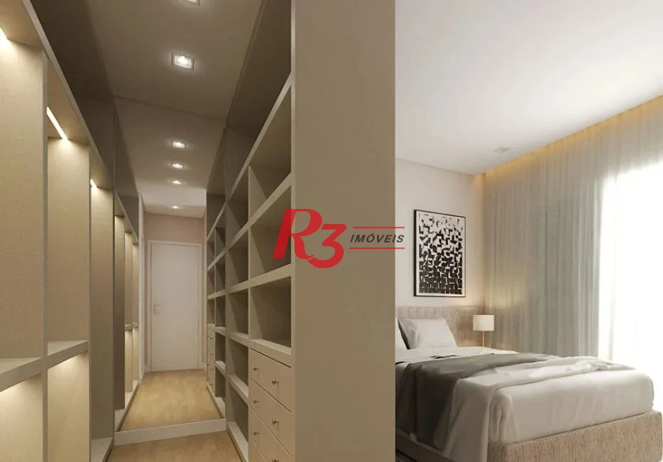Apartamento à venda, 81 m² por R$ 744.022,13 - Centro - São Vicente/SP