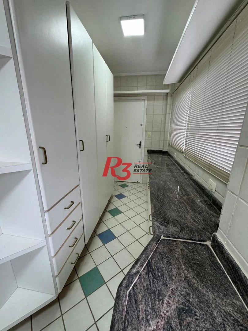 Apartamento com 3 dormitórios à venda, 167 m² por R$ 1.100.000,00 - Pompéia - Santos/SP