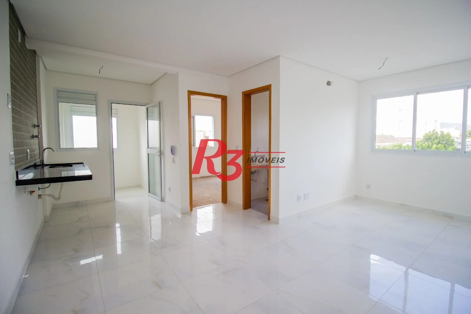 Apartamento à venda, 46 m² por R$ 377.360,00 - Aparecida - Santos/SP