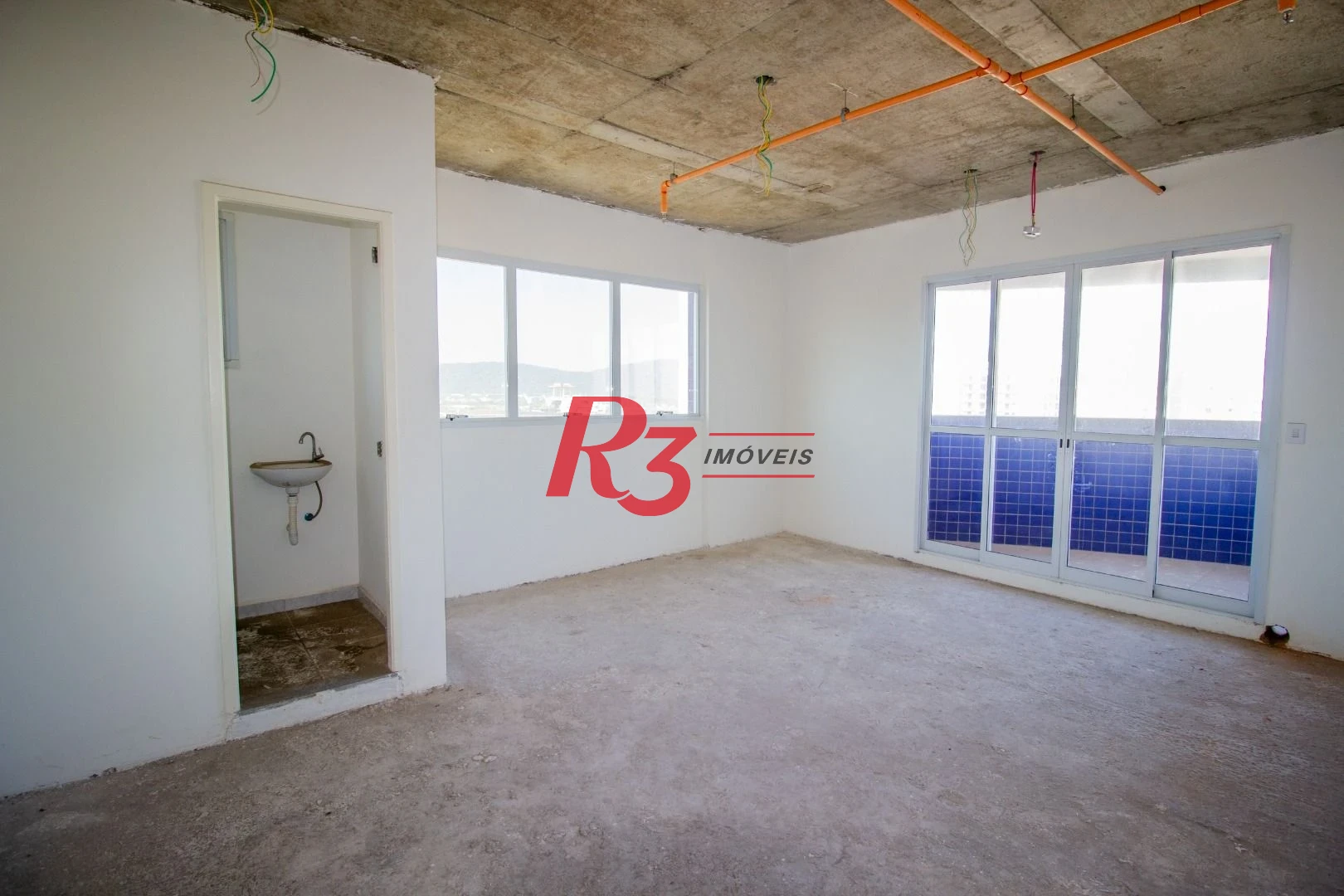 Sala à venda, 36 m² por R$ 350.075,00 - Ponta da Praia - Santos/SP