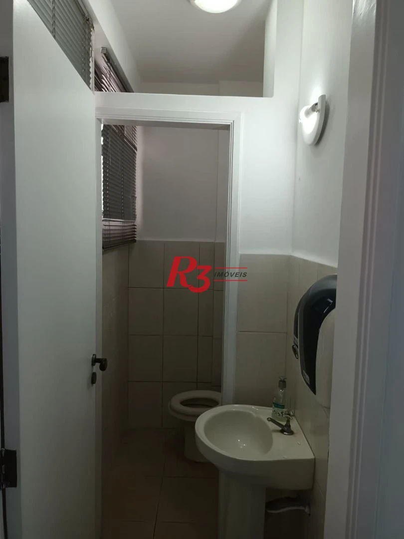 Conjunto para alugar, 74 m² por R$ 4.500,00/mês - Centro - Santos/SP