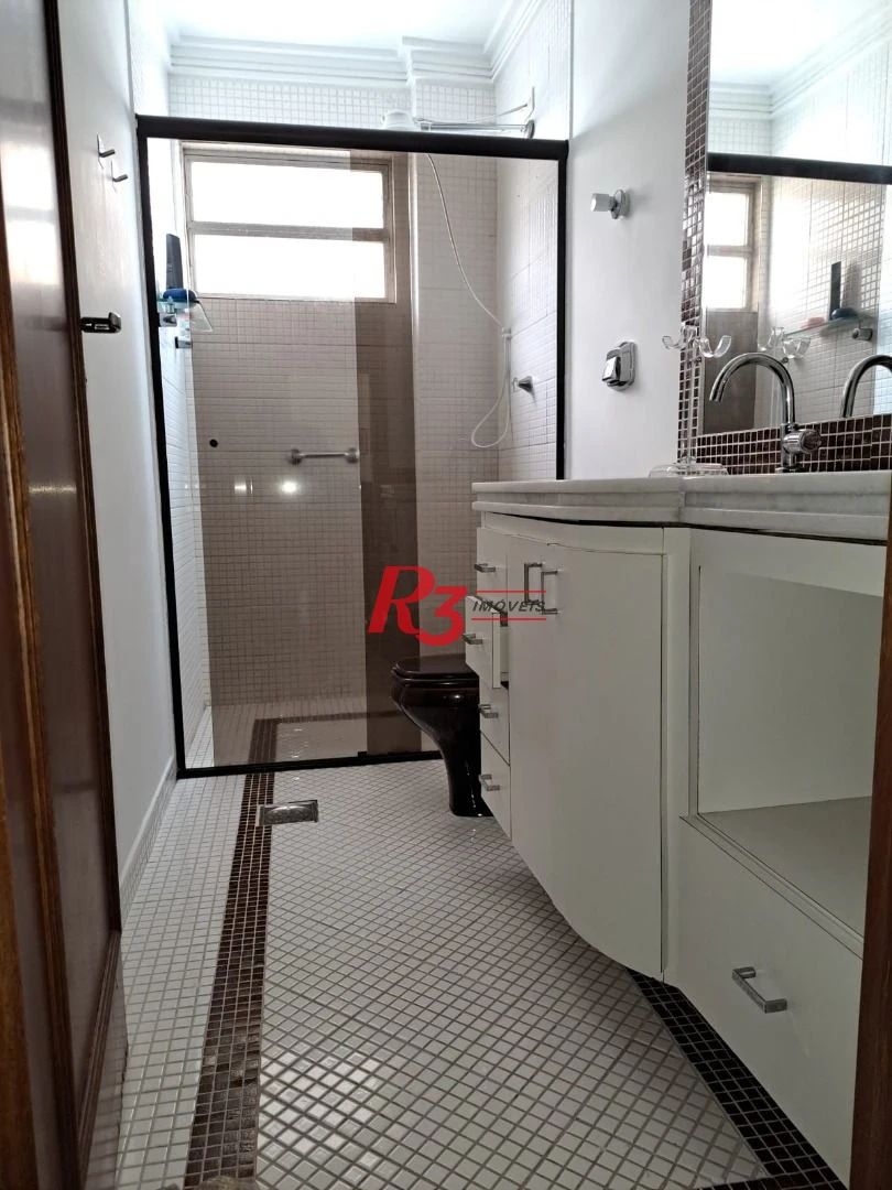Apartamento à venda, 183 m² por R$ 894.000,00 - Boqueirão - Santos/SP