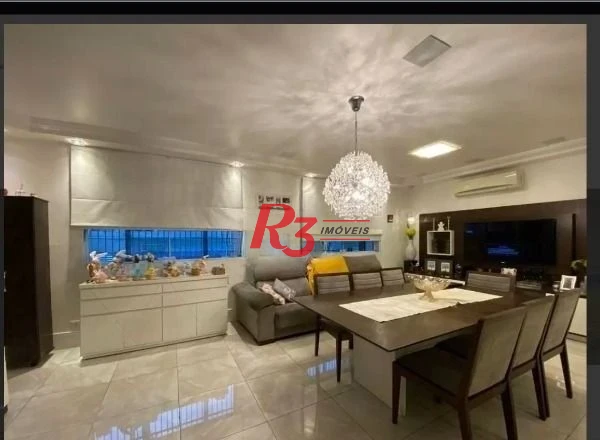 Sobrado com 3 dormitórios à venda, 190 m² por R$ 1.490.000,00 - Ponta da Praia - Santos/SP