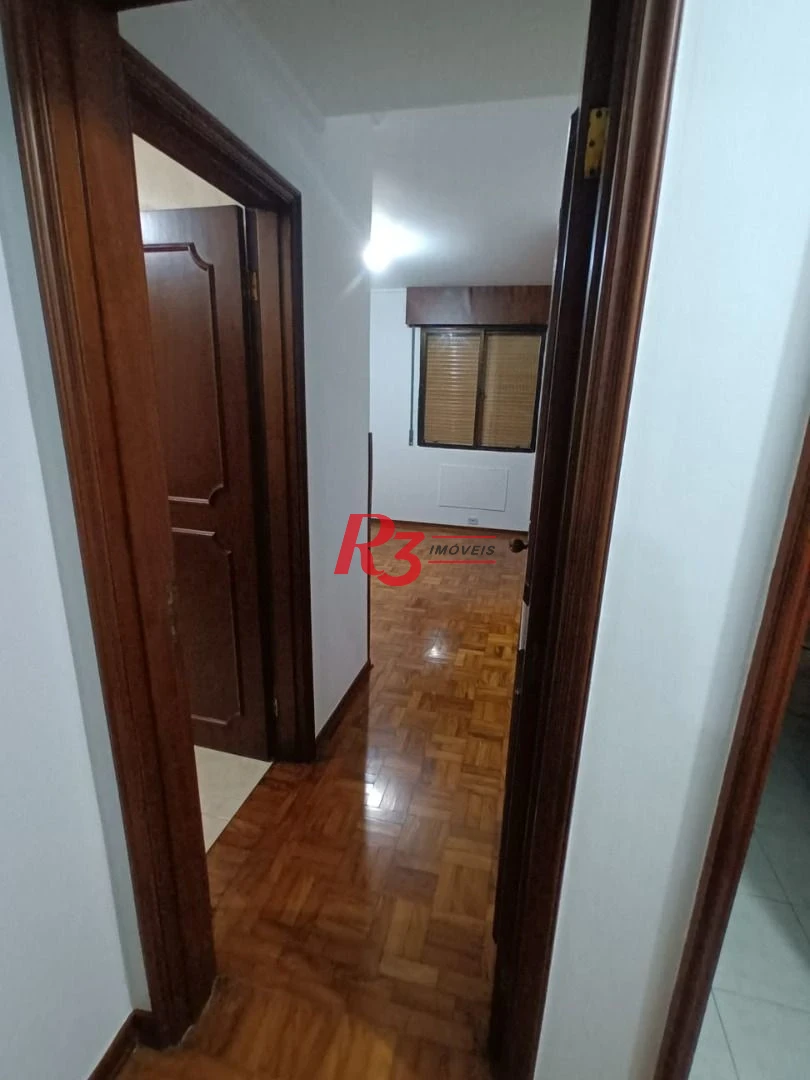 Apartamento com 3 dormitórios à venda, 161 m² por R$ 1.200.000,00 - Gonzaga - Santos/SP