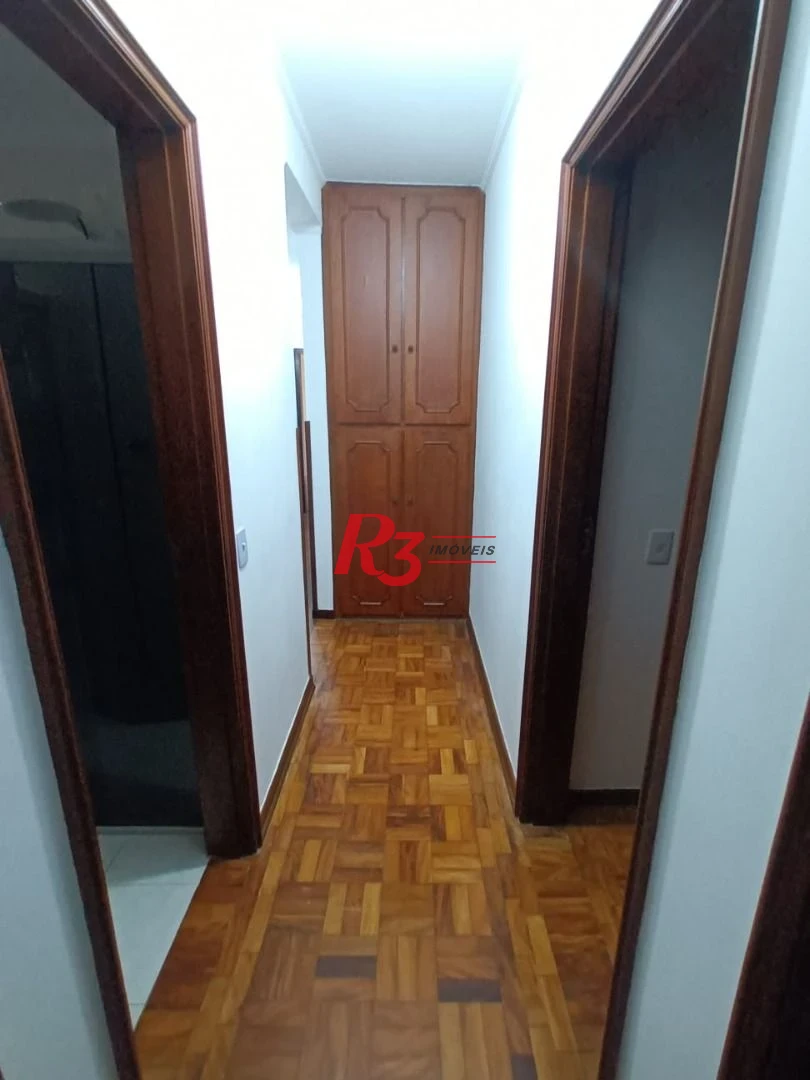 Apartamento com 3 dormitórios à venda, 161 m² por R$ 1.200.000,00 - Gonzaga - Santos/SP