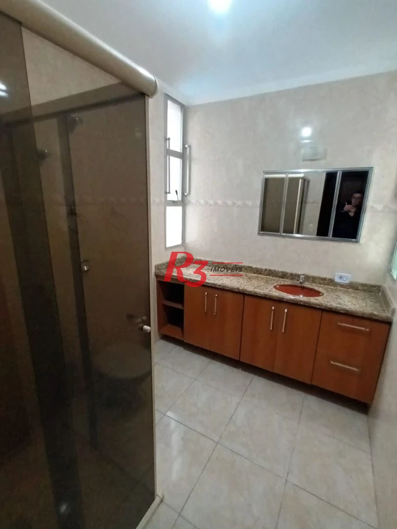 Apartamento com 3 dormitórios à venda, 161 m² por R$ 1.200.000,00 - Gonzaga - Santos/SP