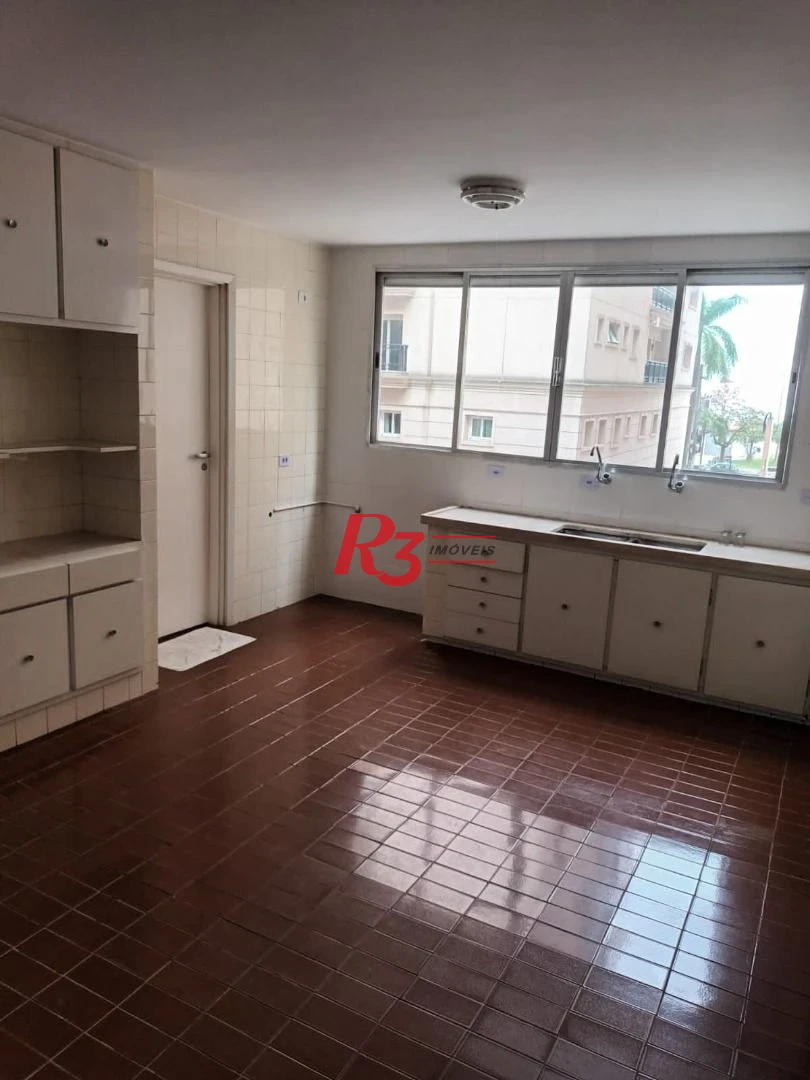 Apartamento com 3 dormitórios à venda, 161 m² por R$ 1.200.000,00 - Gonzaga - Santos/SP