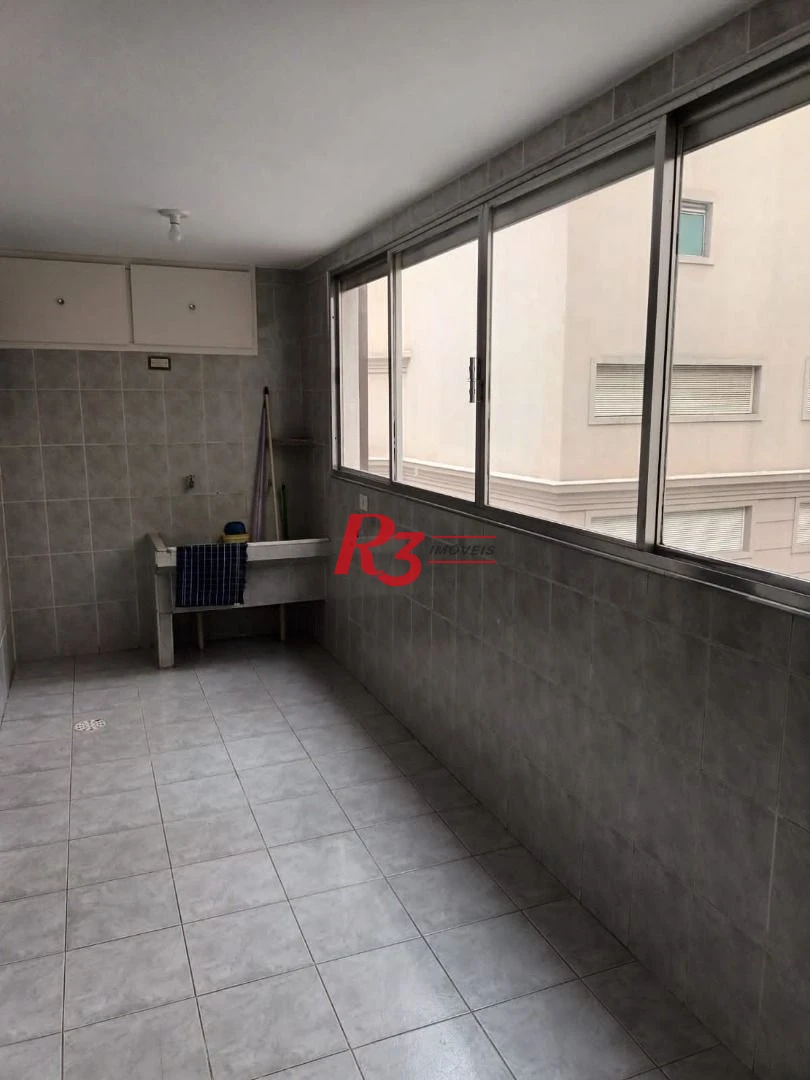 Apartamento com 3 dormitórios à venda, 161 m² por R$ 1.200.000,00 - Gonzaga - Santos/SP