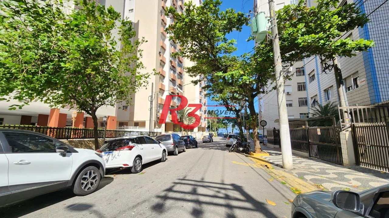 Apartamento com 3 dormitórios à venda, 161 m² por R$ 1.200.000,00 - Gonzaga - Santos/SP