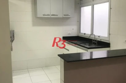 Casa com 2 dormitórios à venda, 110 m² por R$ 550.000,00 - Estuário - Santos/SP
