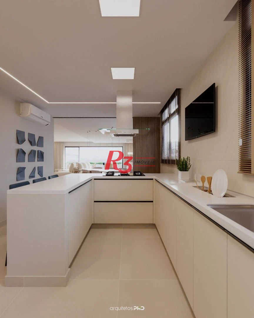Apartamento com 4 dormitórios à venda, 240 m² por R$ 2.760.000,00 - Boqueirão - Santos/SP
