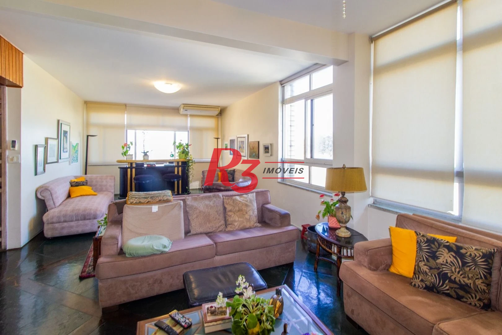 Apartamento com 2 dormitórios para alugar, 160 m² por R$ 8.000,00/mês - José Menino - Santos/SP
