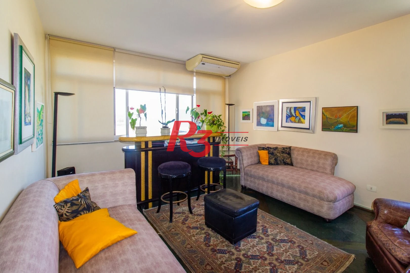 Apartamento com 2 dormitórios para alugar, 160 m² por R$ 8.000,00/mês - José Menino - Santos/SP