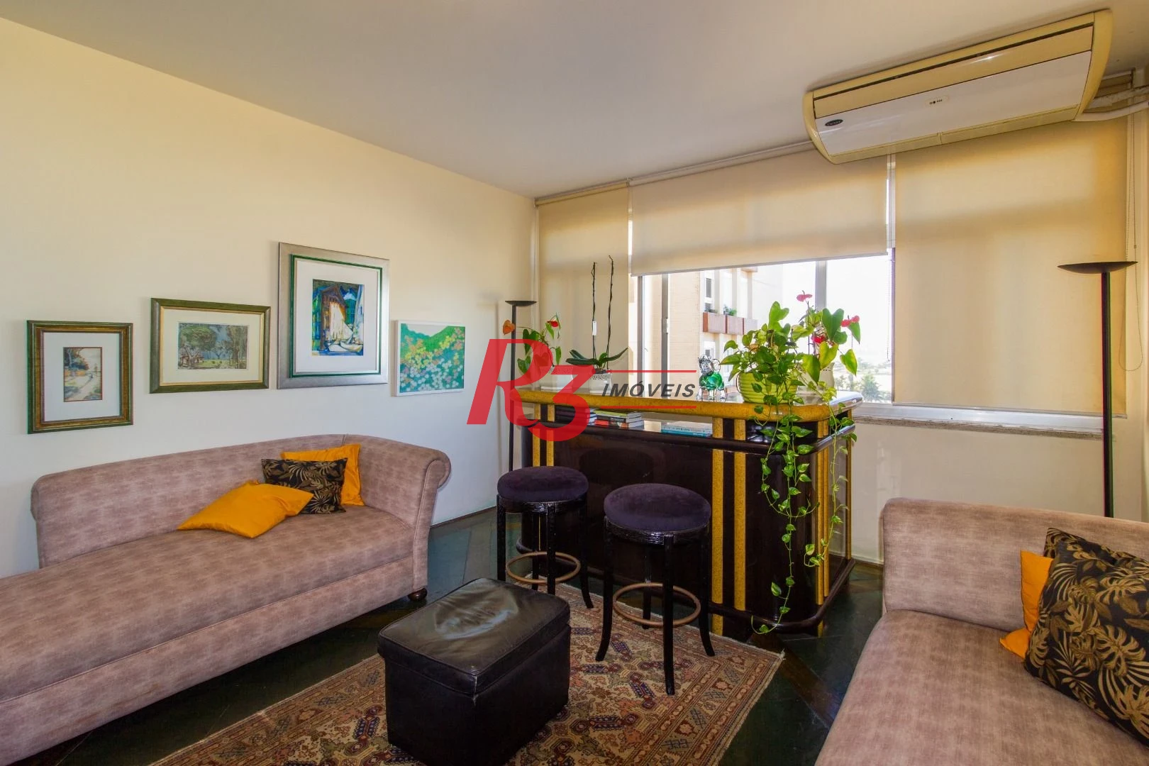 Apartamento com 2 dormitórios para alugar, 160 m² por R$ 8.000,00/mês - José Menino - Santos/SP