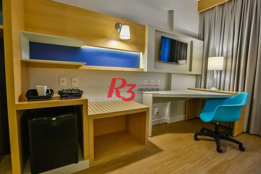 Flat à venda, 30 m² por R$ 465.000,00 - Gonzaga - Santos/SP