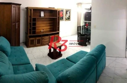 Apartamento com 2 dormitórios à venda, 98 m² por R$ 420.000,00 - Centro - São Vicente/SP