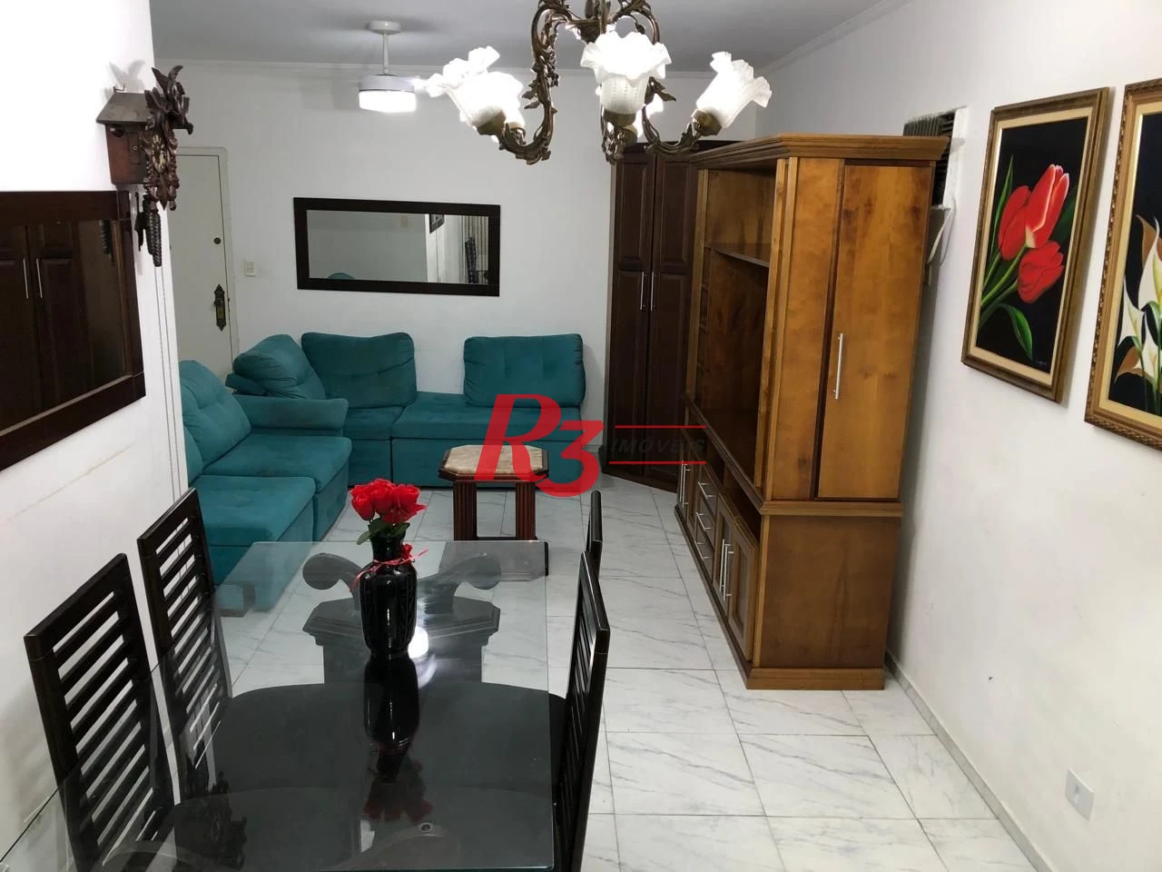 Apartamento com 2 dormitórios à venda, 98 m² por R$ 420.000,00 - Centro - São Vicente/SP