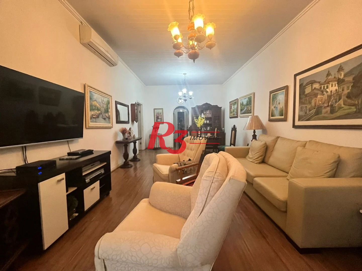 Apartamento com 2 dormitórios c suite, dep completa - Boqueirão - Santos