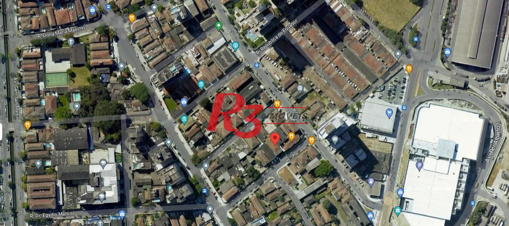 Prédio à venda, 485 m² por R$ 1.600.000,00 - Ponta da Praia - Santos/SP