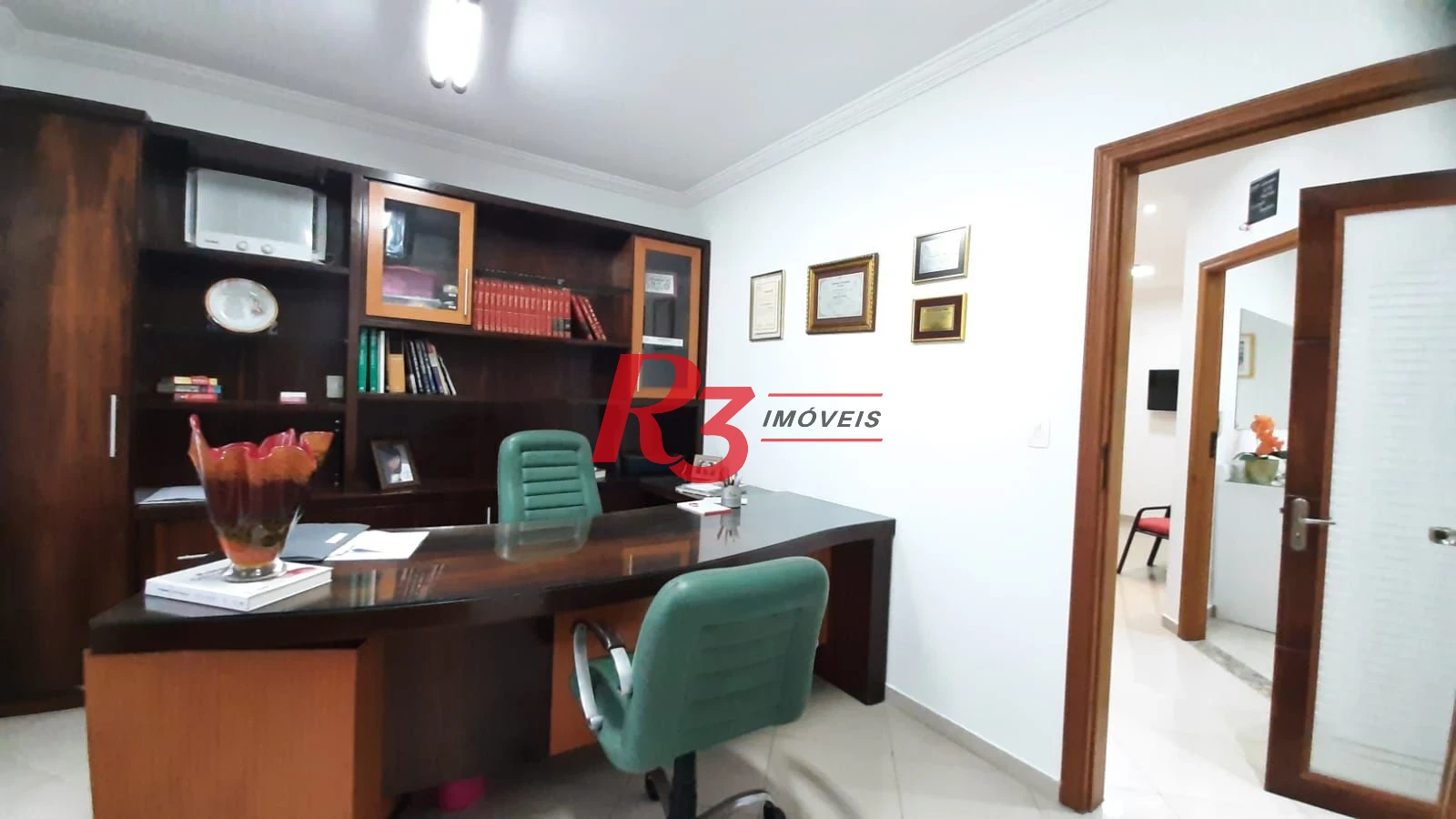 Sala comercial á venda, com