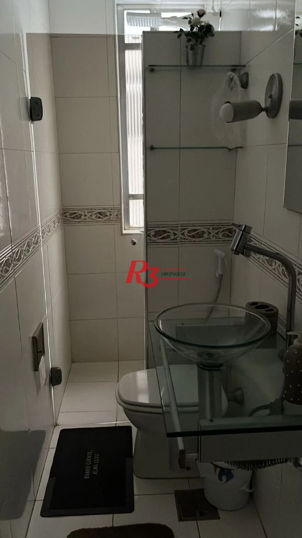 Apartamento com 2 dormitórios à venda, 100 m² por R$ 690.000,00 - Boqueirão - Santos/SP