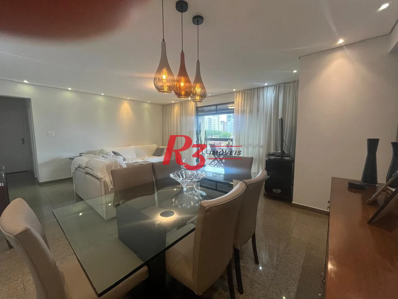 Apartamento com 3 dormitórios à venda, 157 m² por R$ 1.450.000,00 - Ponta da Praia - Santos/SP